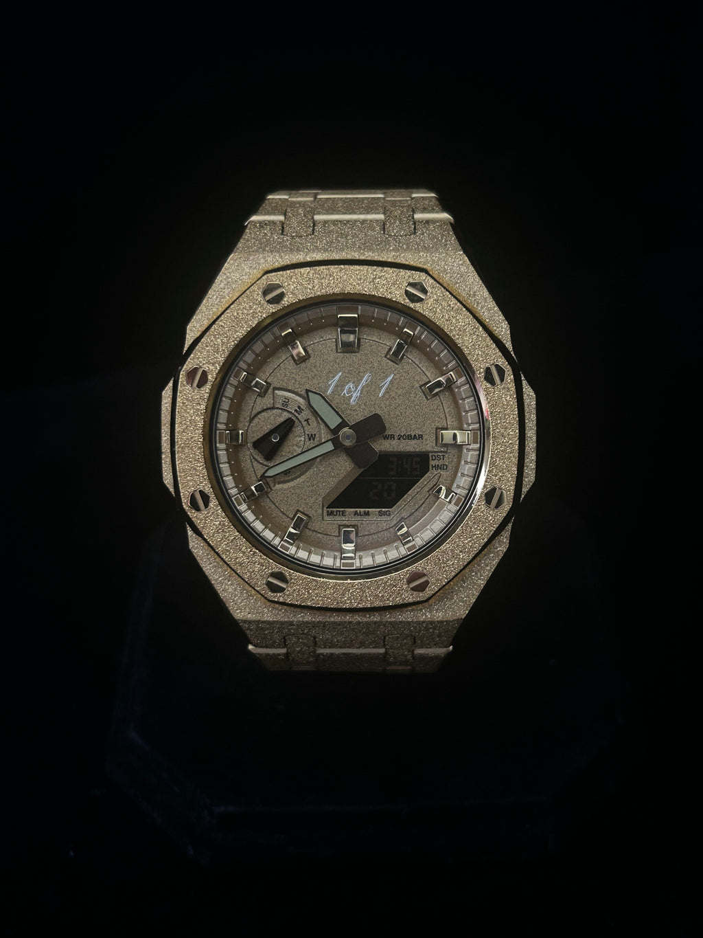 1 of 1 Frosted Gold