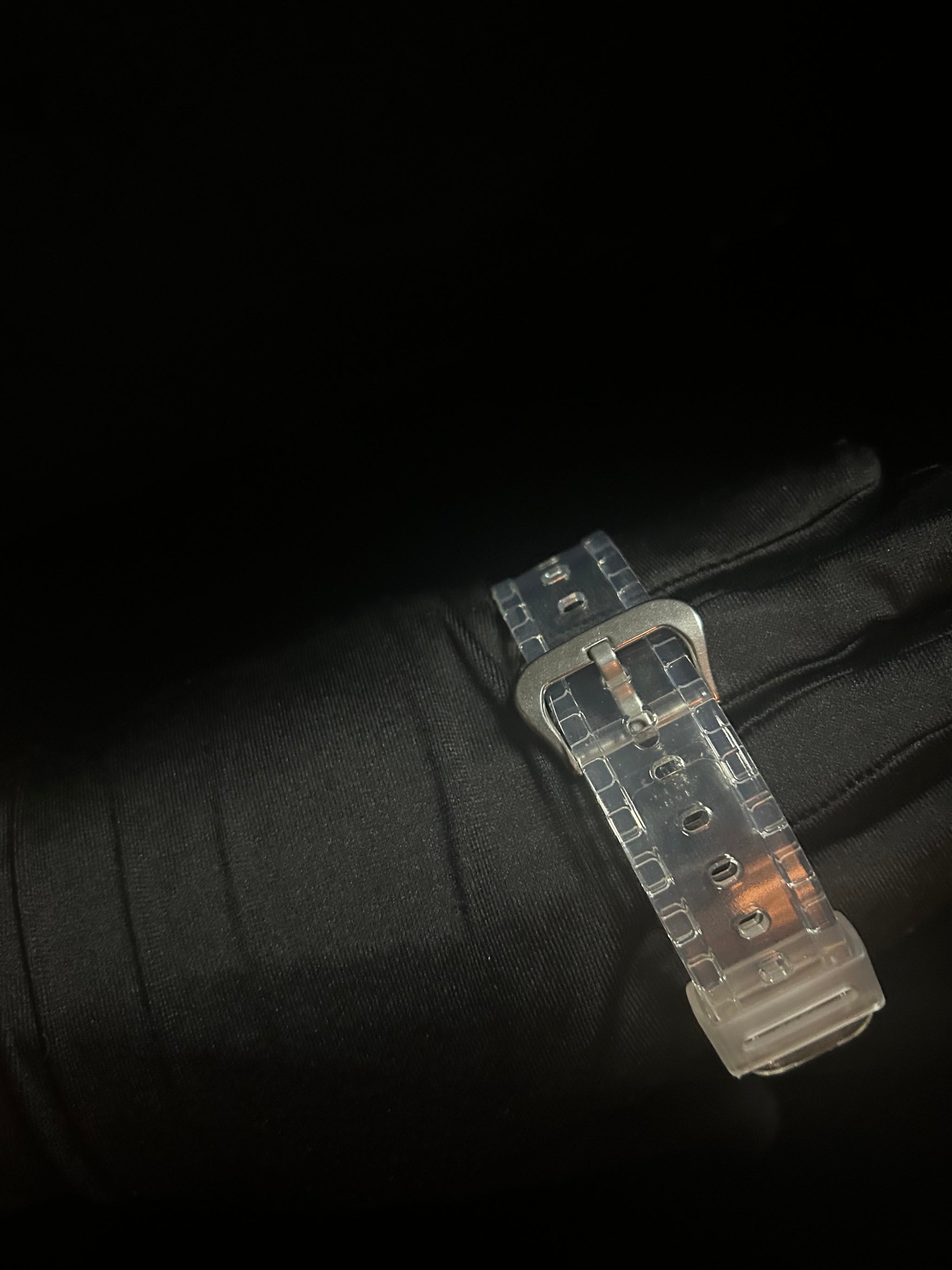 watch clear strap iced edition
