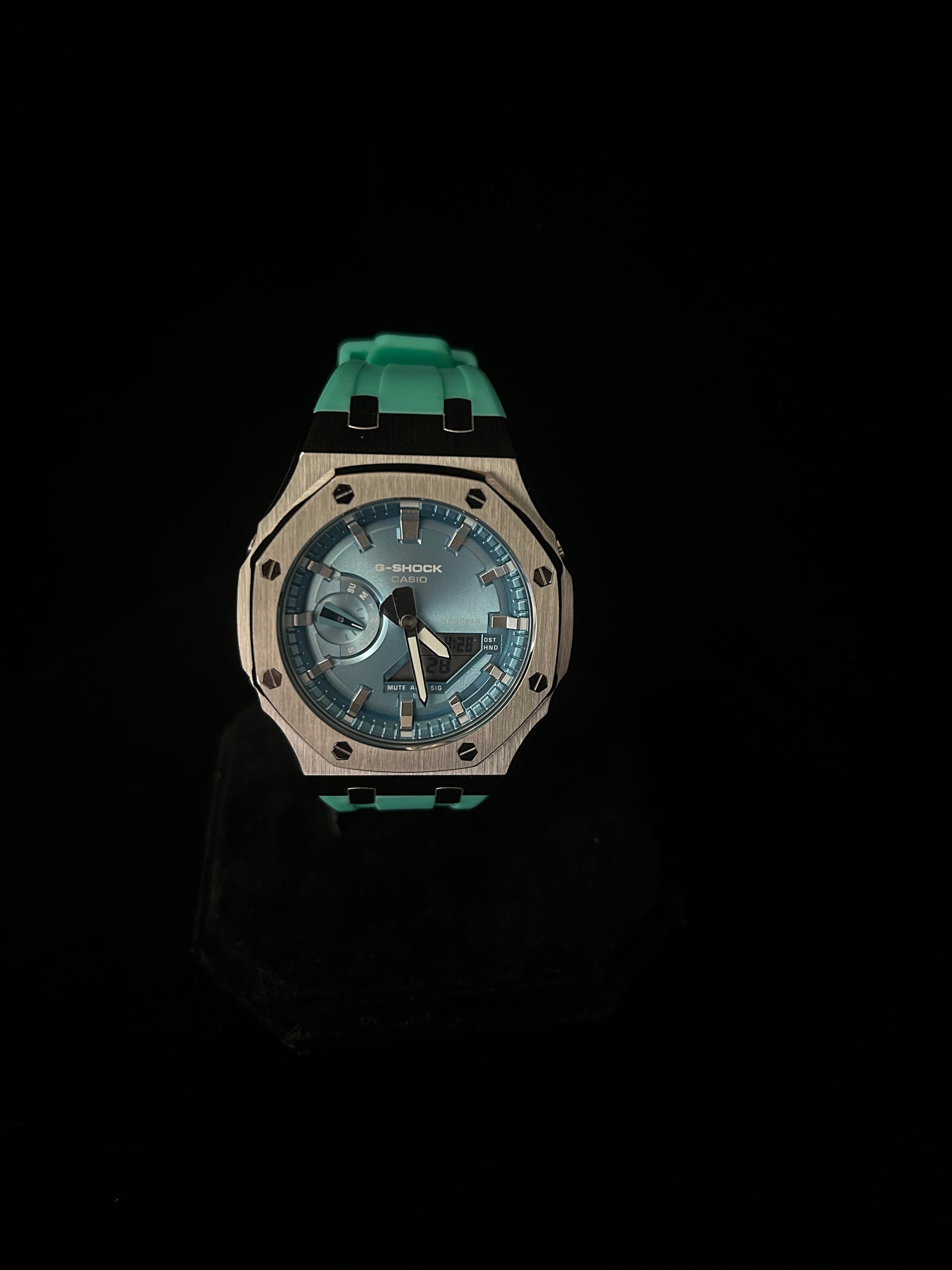 Custom G-Shock Tiffany Blue mod by GCS.DBN