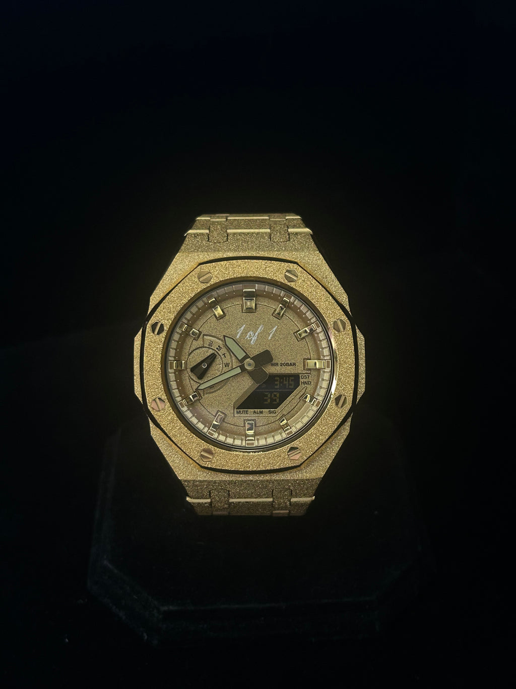 1 of 1 Frosted Gold