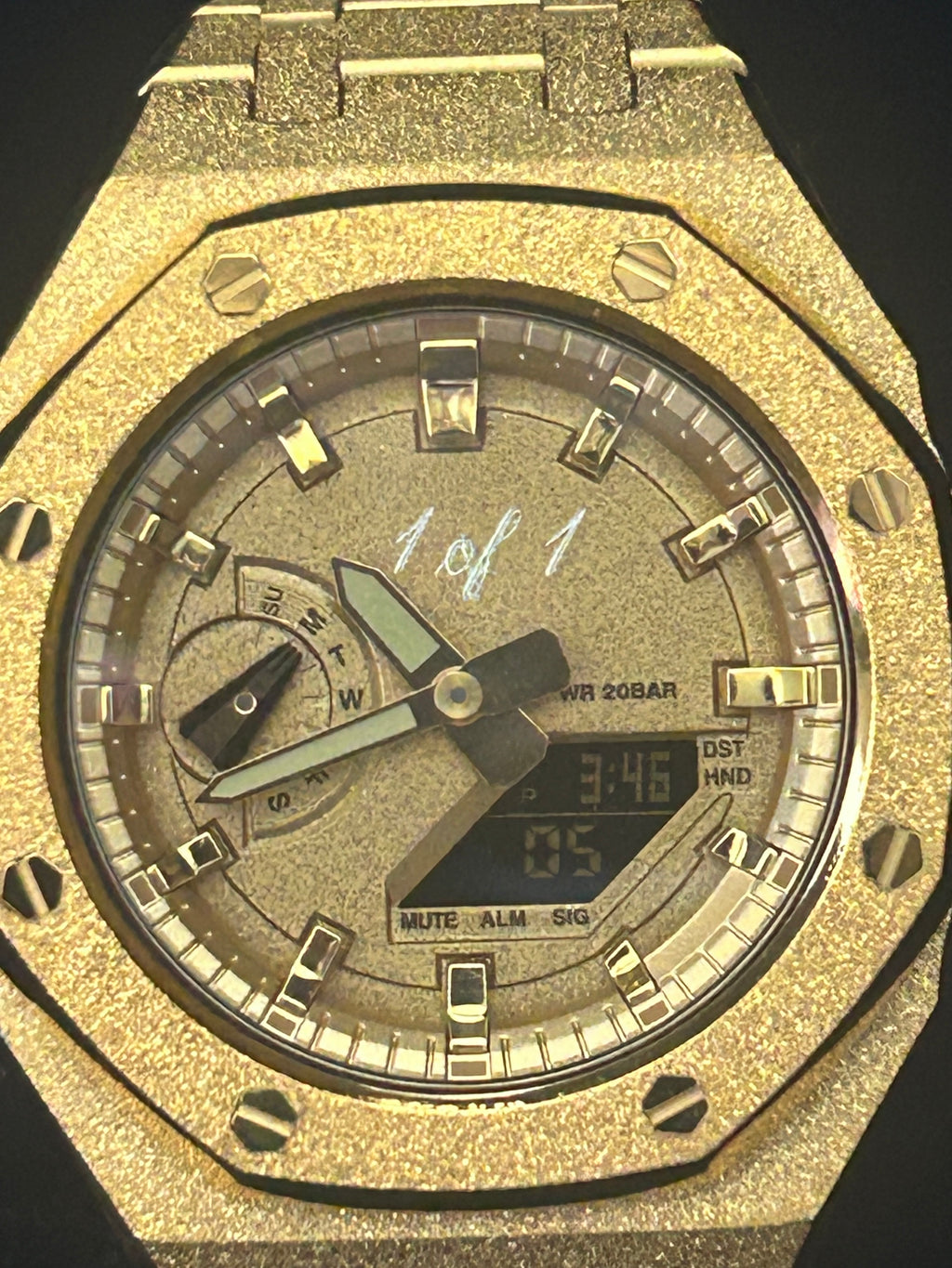 1 of 1 Frosted Gold