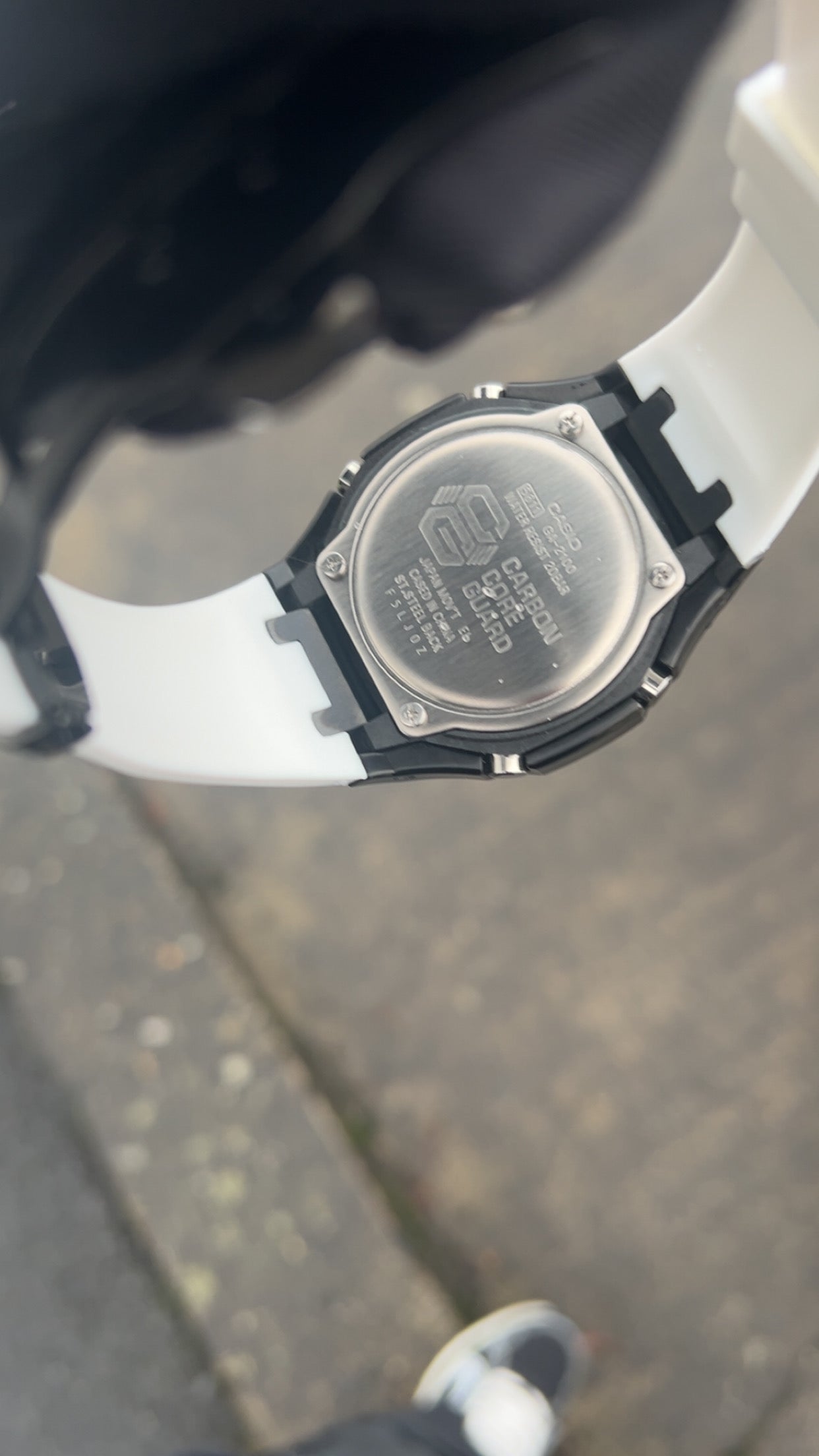  Late Edition rubber bracelet mod caseback