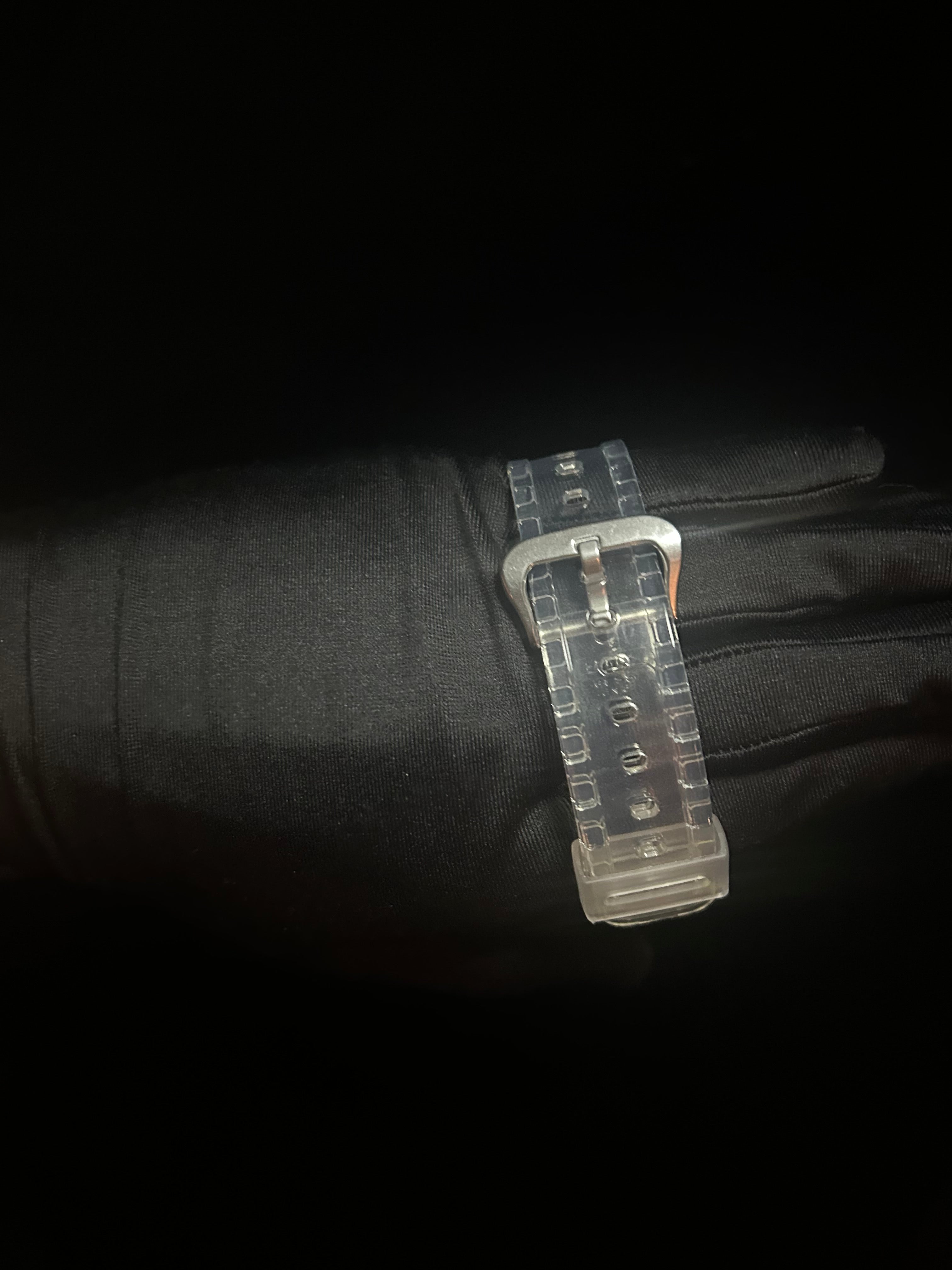 clear iced edition bracelet
