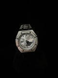 Custom G-Shock Apex Edition Silver brushed steel mod by GCS.DBN
